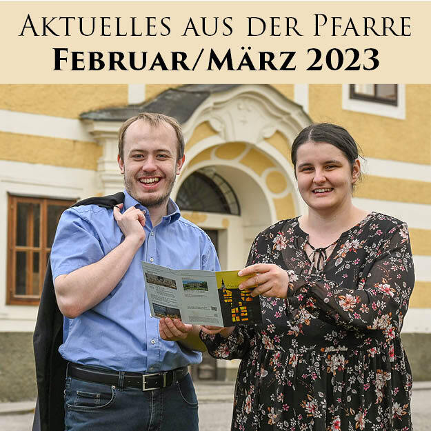 Die PGR-Obleute informieren über aktuelles aus unserer Pfarre