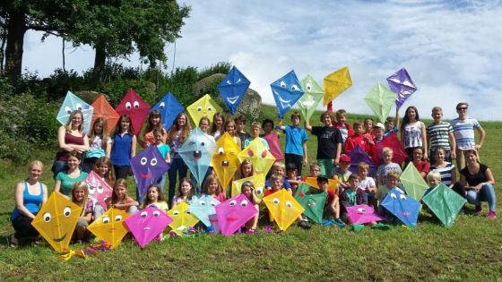 Buntes Leben und gute Stimmung