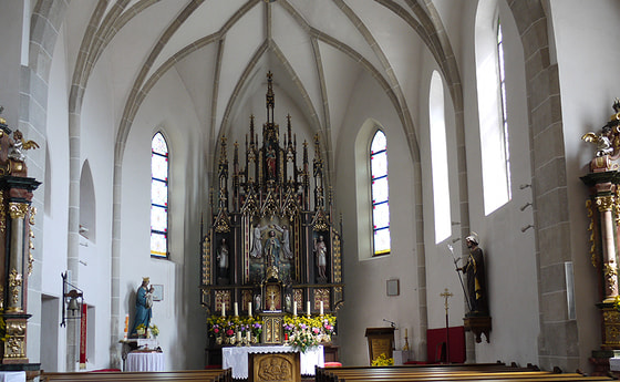 Innenraum der Kirche