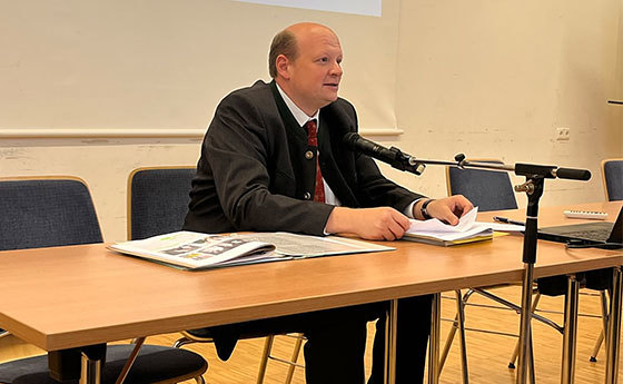 Sebastian Hochradl, Leiter der Abteilung Pfarrverwaltung/Pfarrpersonal