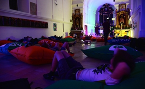 JugendKircheLinz bei der Langen Nacht der Kirchen 2014. © Diözese Linz.