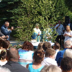 Messe im Freien