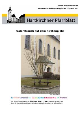 Pfarrblatt Ostern 2021