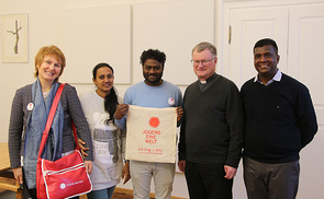 Tag der Straßenkinder: Besuch aus Indien bei Bischof Scheuer
