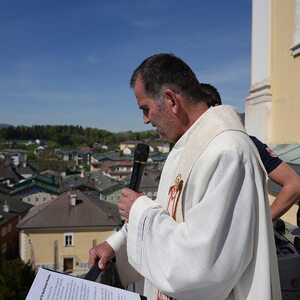 Segnung Basilikadach