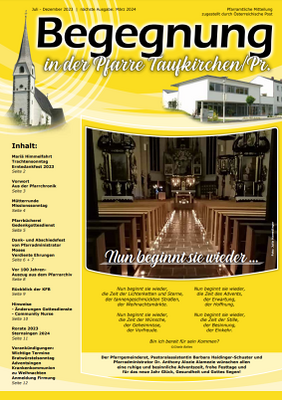 Pfarrbrief