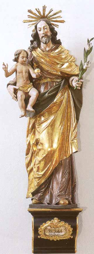 Barockfigur Hl. Josef