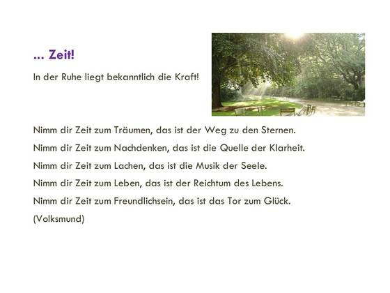 Sommergedanken